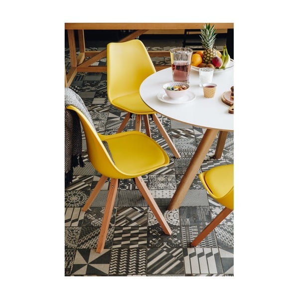 Gina 2 db szürke szék, bükkfa lábakkal - Bonami Essentials-image-2