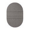 Fekete-krémszínű kültéri-beltéri szőnyeg 160x230 cm Haringey Woodfield – Ted Baker