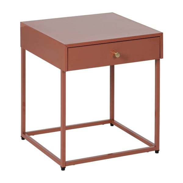 Terrakotta színű éjjeliszekrény Nara – Ixia