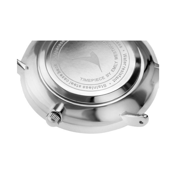 Nataly női karóra, kék valódi bőrszíjjal - Emily Westwood-image-3