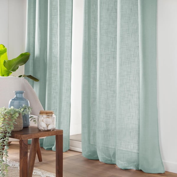 Kék fényáteresztő függöny 140x280 cm Cloris – douceur d'intérieur-image-3