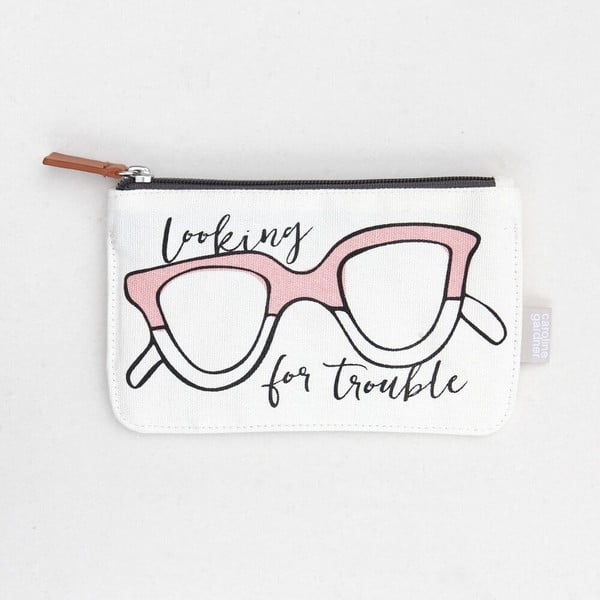Glasses fehér kozmetikai táska - Caroline Gardner