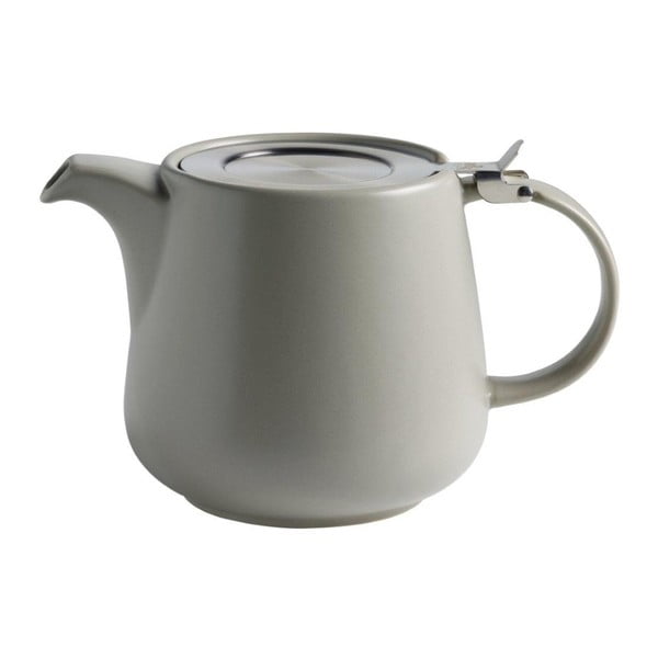 Tint szürke kerámia teáskanna szűrővel a tealevelekre, 1,2 l - Maxwell & Williams