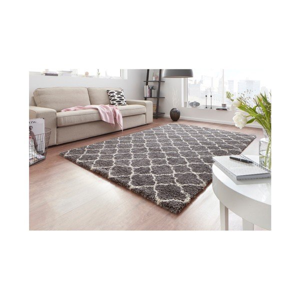 Luna sötétszürke szőnyeg, 80 x 150 cm - Mint Rugs-image-3