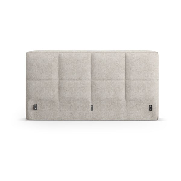 Bézs kárpitozott ágytámla 249x100 cm Darren – Micadoni -image-2