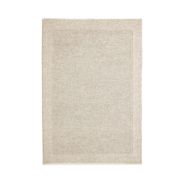 Krémszínű gyapjú szőnyeg 160x230 cm Minji – Kave Home