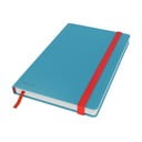 Kék jegyzetfüzet, puha felületű, 80 lap - Leitz