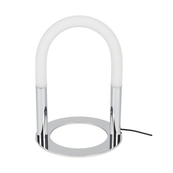 Ezüstszínű fém LED dimmelhető asztali lámpa (magasság 36 cm) Arch – Zuiver