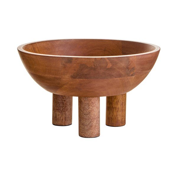 Natúr színű fa tál ø 27 cm Kara – Premier Housewares