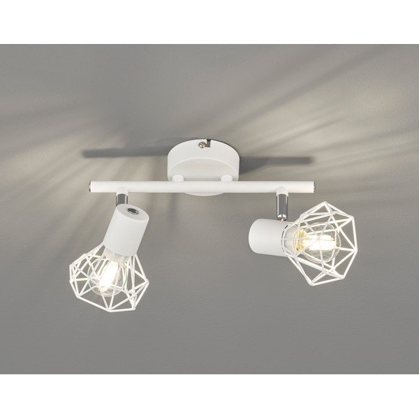 Fehér spotlámpa 8x25 cm Ran – Fischer & Honsel-image-1