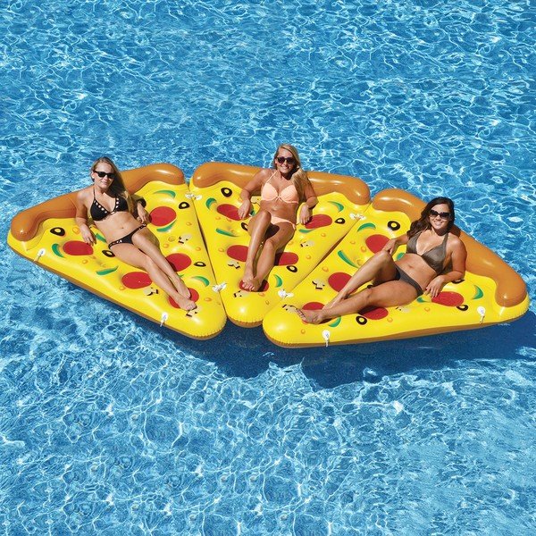 Pizza felfújható matrac - InnovaGoods-image-3