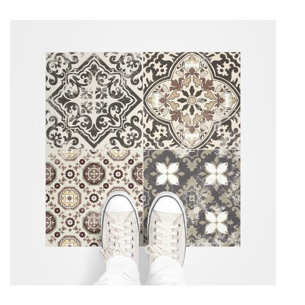 Floor Sticker Domingo padlómatrica, 45 x 45 cm - Ambiance-image-2