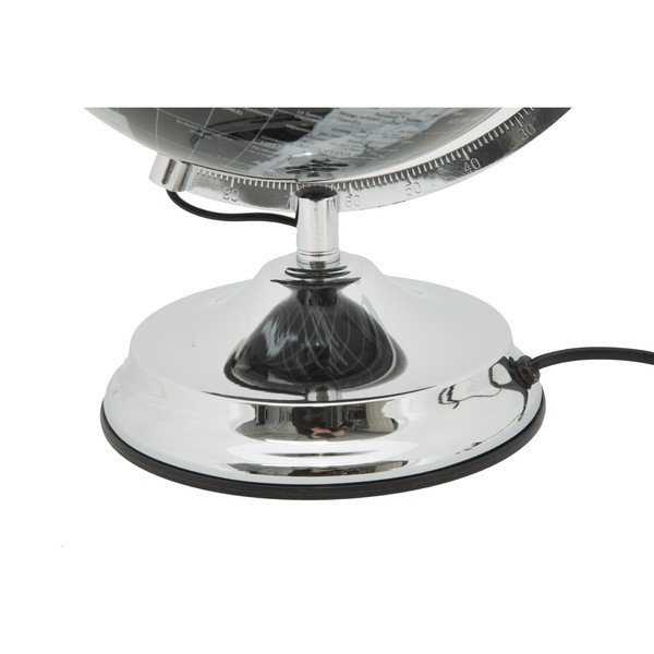 Globe Silver földgömb alakú asztali lámpa, ø 25 cm - Mauro Ferretti-image-2