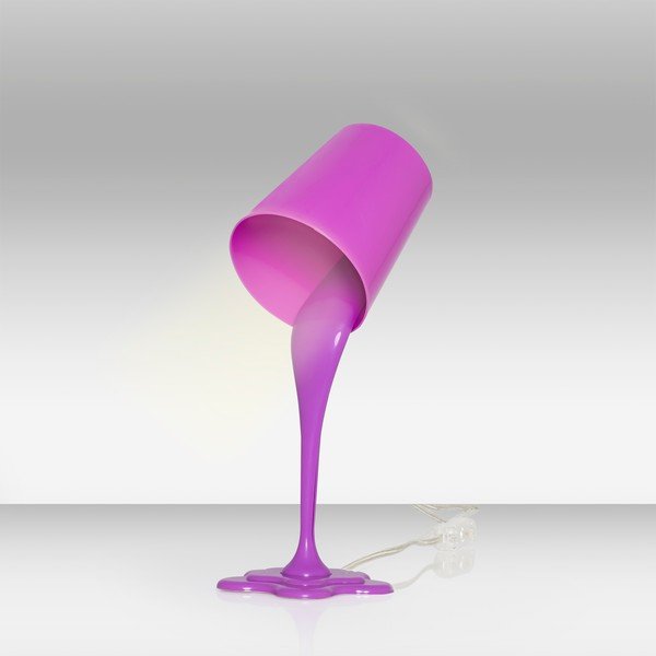 Decor Ximena lila asztali lámpa - Homemania-image-1