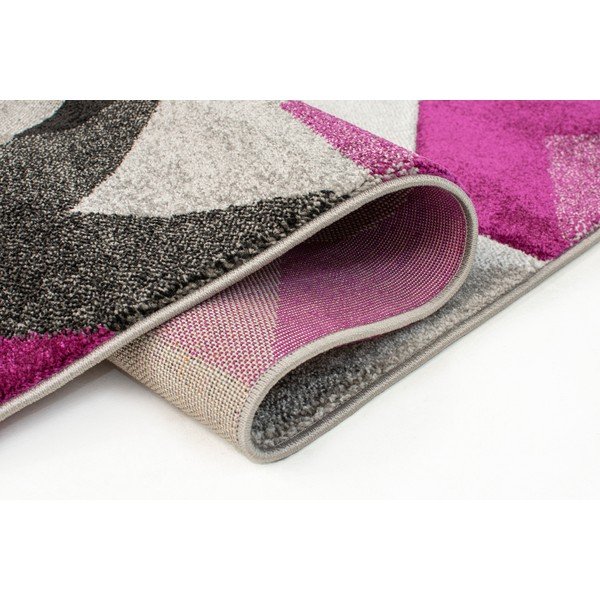 Aurora Grey Purple szőnyeg, 80 x 150 cm - Flair Rugs-image-3