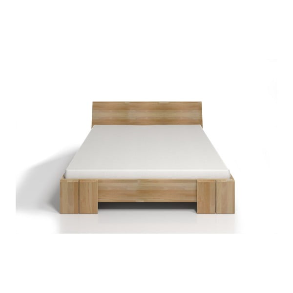 Vestre Maxi Bükk franciaágy ágyneműtartóval, 140 x 200 cm - Skandica-image-1