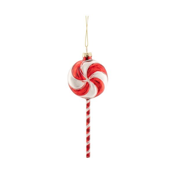 Üveg karácsonyfadísz 2,5 cm Christmas Lollipop – Sass & Belle