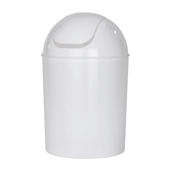 Fehér rozsdamentes acél szemetes 6 l Economic – Wenko-image-2
