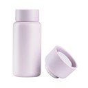 Világos rózsaszín rozsdamentes acél termobögre 400 ml Singles – Zone