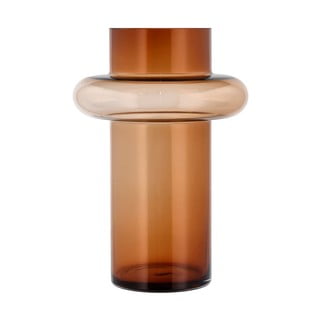 Tube narancssárga üveg váza, magasság 30 cm - Lyngby Glas