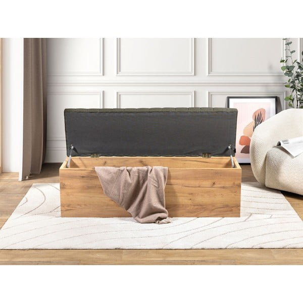 Zöld-natúr színű pad Oceane – Bobochic Paris-image-4