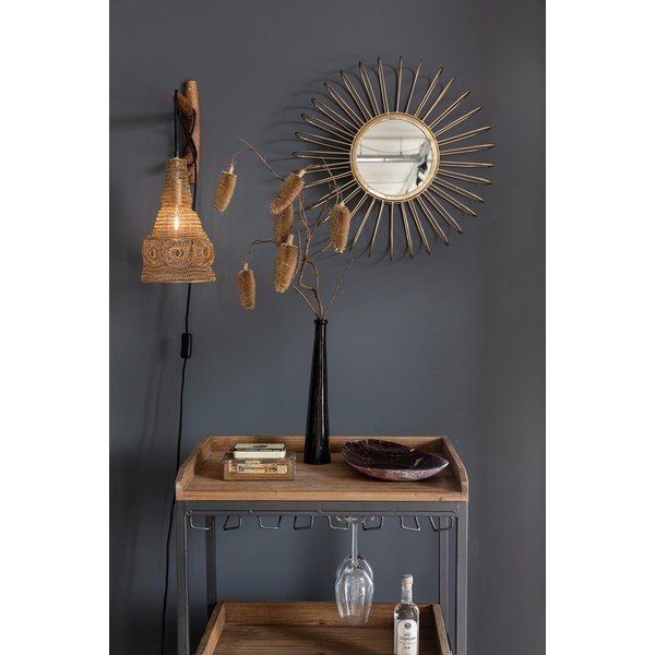 Fali tükör ø 50 cm Selena – White Label-image-2