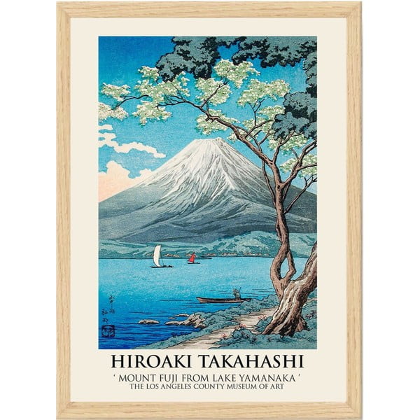 Keretezett poszter 55x75 cm Hiroaki Takahashi – Wallity