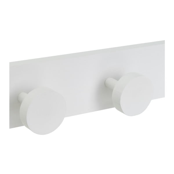 Fehér borovi fenyő fali fogas 40 cm Anillos – Casa Selección-image-2