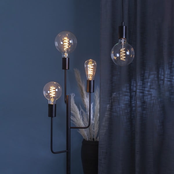 Meleg színű LED szálas szabályozható izzó E27, 4 W Spiral Filament – Star Trading-image-2