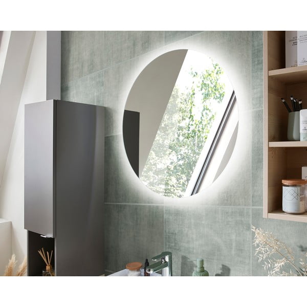 Fali tükör világítással ø 70 cm Quickset 393 – Pelipal-image-1