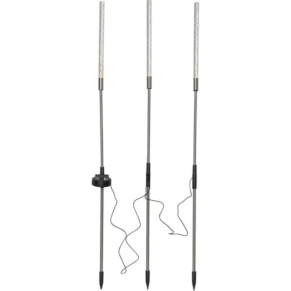 Bubbly 3 db kültéri napelemes LED dekoráció, magasság 83 cm - Star Trading