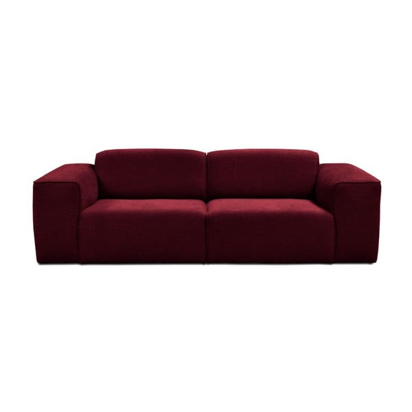 Phoenix piros háromszemélyes kanapé - Cosmopolitan design