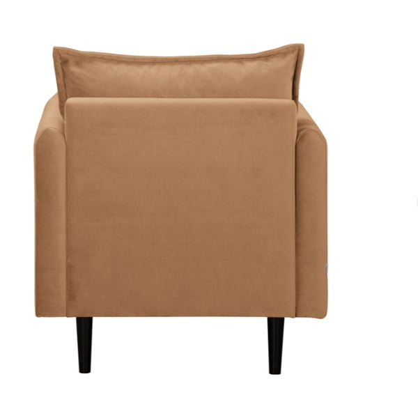 Barna bársony fotel Juli – Ropez-image-3