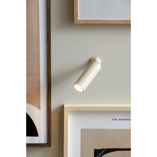 Krémszínű alumínium LED spotlámpa hajlítható szerkezettel Paris – Leitmotiv-image-1