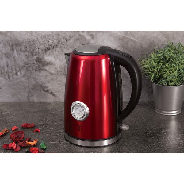 Piros vízforraló 1,7 l Burgundy Metallic Line - BerlingerHaus-image-2
