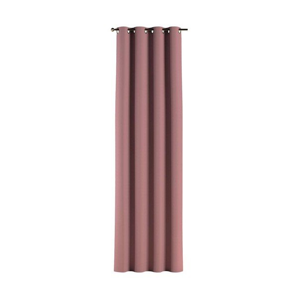 Rózsaszín függöny 260x130 cm Cotton Story - Yellow Tipi-image-2