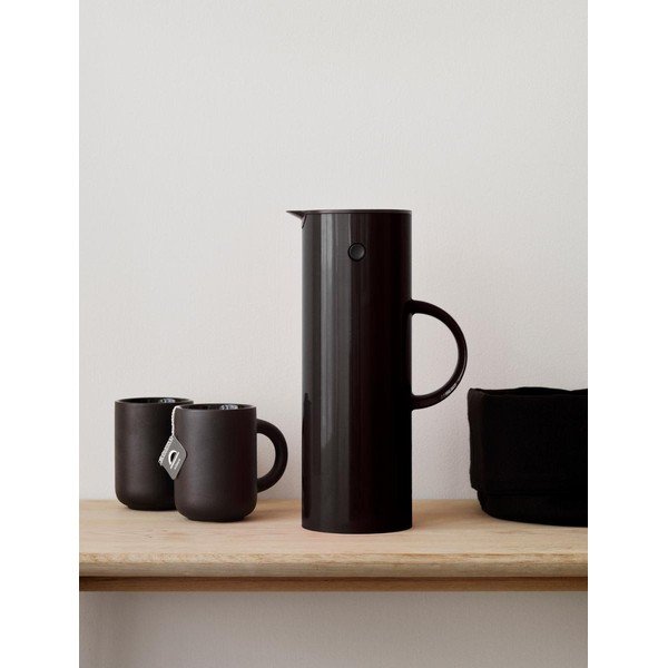 Fekete műanyag thermo kancsó 1 l EM77 – Stelton-image-1