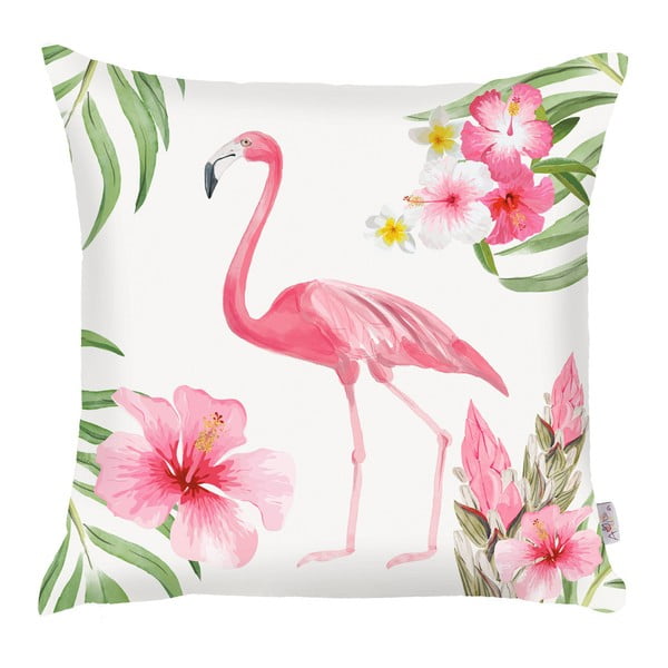 Flamingo rózsaszín párnahuzat, 43 x 43 cm - Mike & Co. NEW YORK