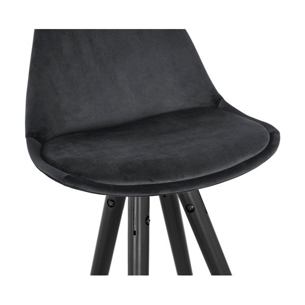 Carry Mini fekete bárszék, ülésmagasság 65 cm - Kokoon-image-2
