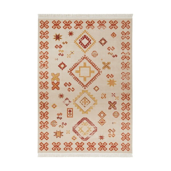 Bézs szőnyeg újrahasznosított pamuttal, 200 x 290 cm - Nouristan