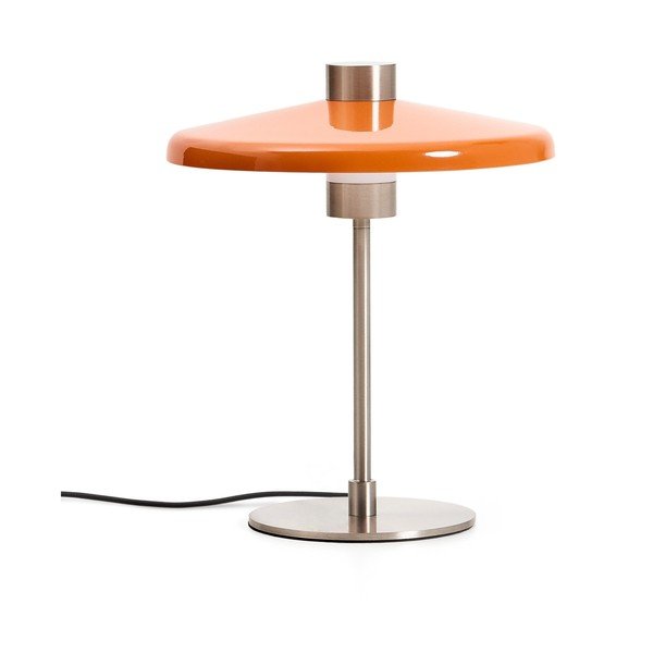 Narancssárga asztali lámpa fém búrával (magasság 32,5 cm) Nuvira – Kave Home