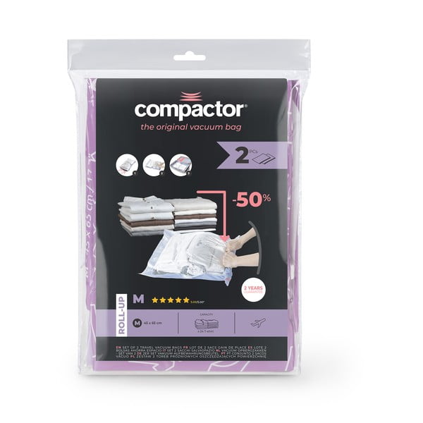 Vákuumzsák készlet 2 db-os Roll Up M – Compactor-image-2