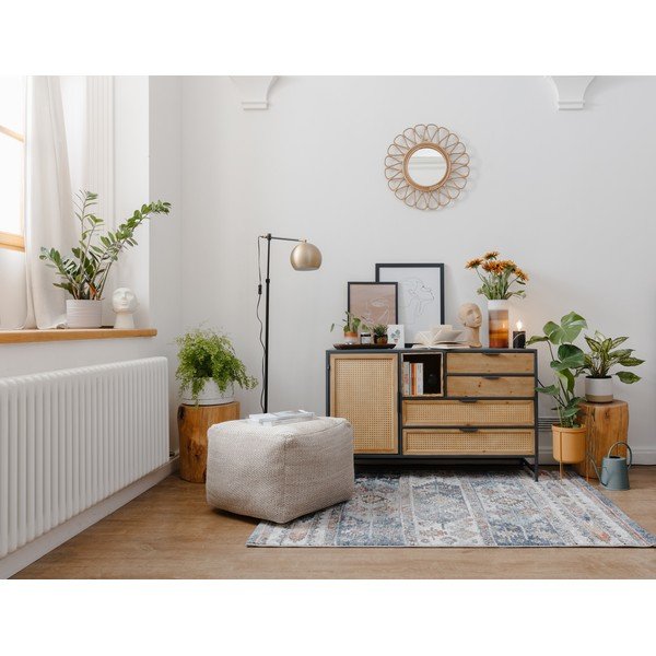 Ratta rattan falitükör - WOOX LIVING-image-1