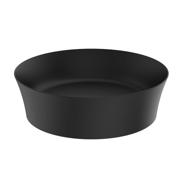Matt fekete kerámia kerek mosdókagyló ø 40 cm Ipalyss – Ideal Standard-image-4