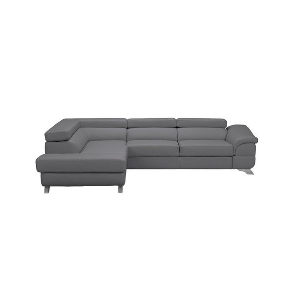 Gamma szürke kihúzható sarokkanapé tárolóval - Windsor & Co Sofas-image-1