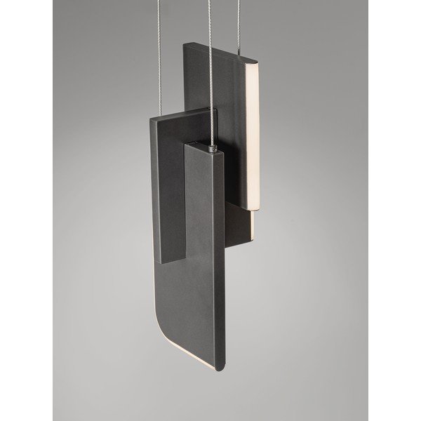 Világosszürke fém LED dimmelhető függőlámpa Totem – Nova Luce-image-3