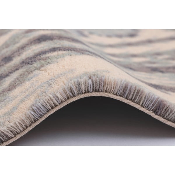 Mentazöld-bézs gyapjú szőnyeg 200x300 cm V&A Calisia Kelp – Agnella-image-1