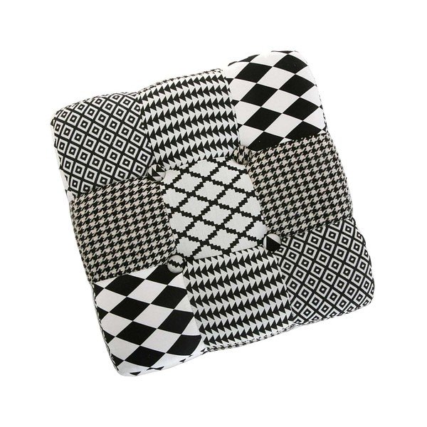 Geometrico szürke puff - Versa-image-3