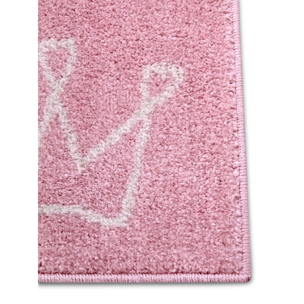Rózsaszín gyerek szőnyeg 120x170 cm Crowns – Hanse Home-image-3