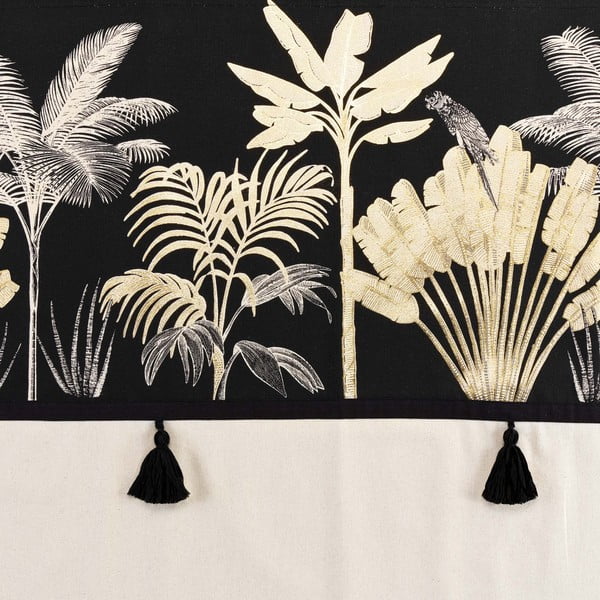 Fekete-bézs függöny 140x240 cm Karaba – douceur d'intérieur-image-3